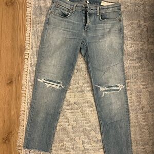 Rag & Bone Dre Low-rise Slim Boyfriend Jeans Sz 28